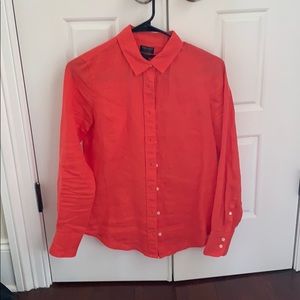 J. Crew Button Down, Baird McNutt Irish Linen